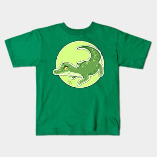 Green Crocodile Kids T-Shirt